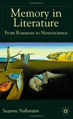 Обложка книги Memory in literature: from Rousseau to neuroscience