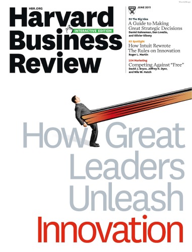 Обложка книги Harvard Business Review June 2011