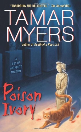 Обложка книги Poison Ivory: A Den of Antiquity Mystery