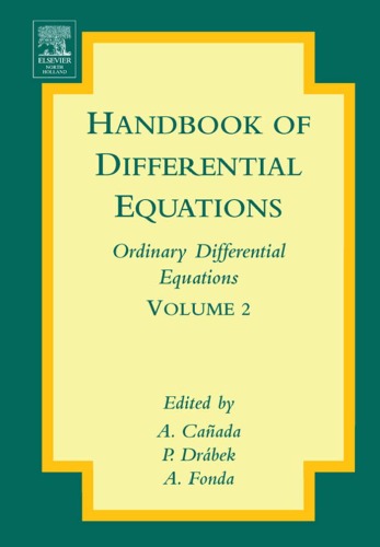 Обложка книги Handbook of Differential Equations: Ordinary Differential Equations