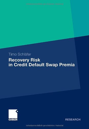 Обложка книги Recovery Risk in Credit Default Swap Premia