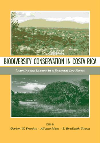 Обложка книги Biodiversity Conservation in Costa Rica: Learning the Lessons in a Seasonal Dry Forest (2004)(en)(