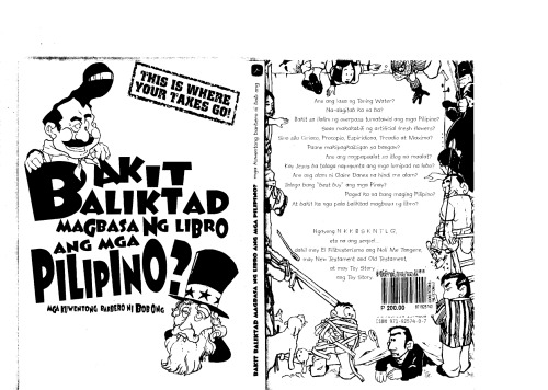 Обложка книги Bakit Baliktad Magbasa ng Libro ang mga Pilipino?: Mga Kuwentong Barbero