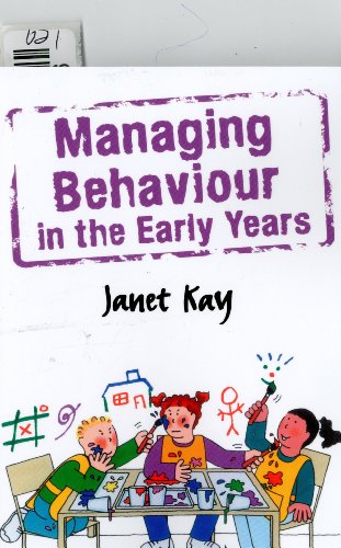 Обложка книги Managing Behaviour in the Early Years (Behaviour Management)