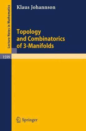 Обложка книги Topology and combinatorics of 3-manifolds