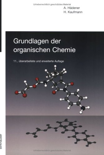 Обложка книги Grundlagen der organischen Chemie
