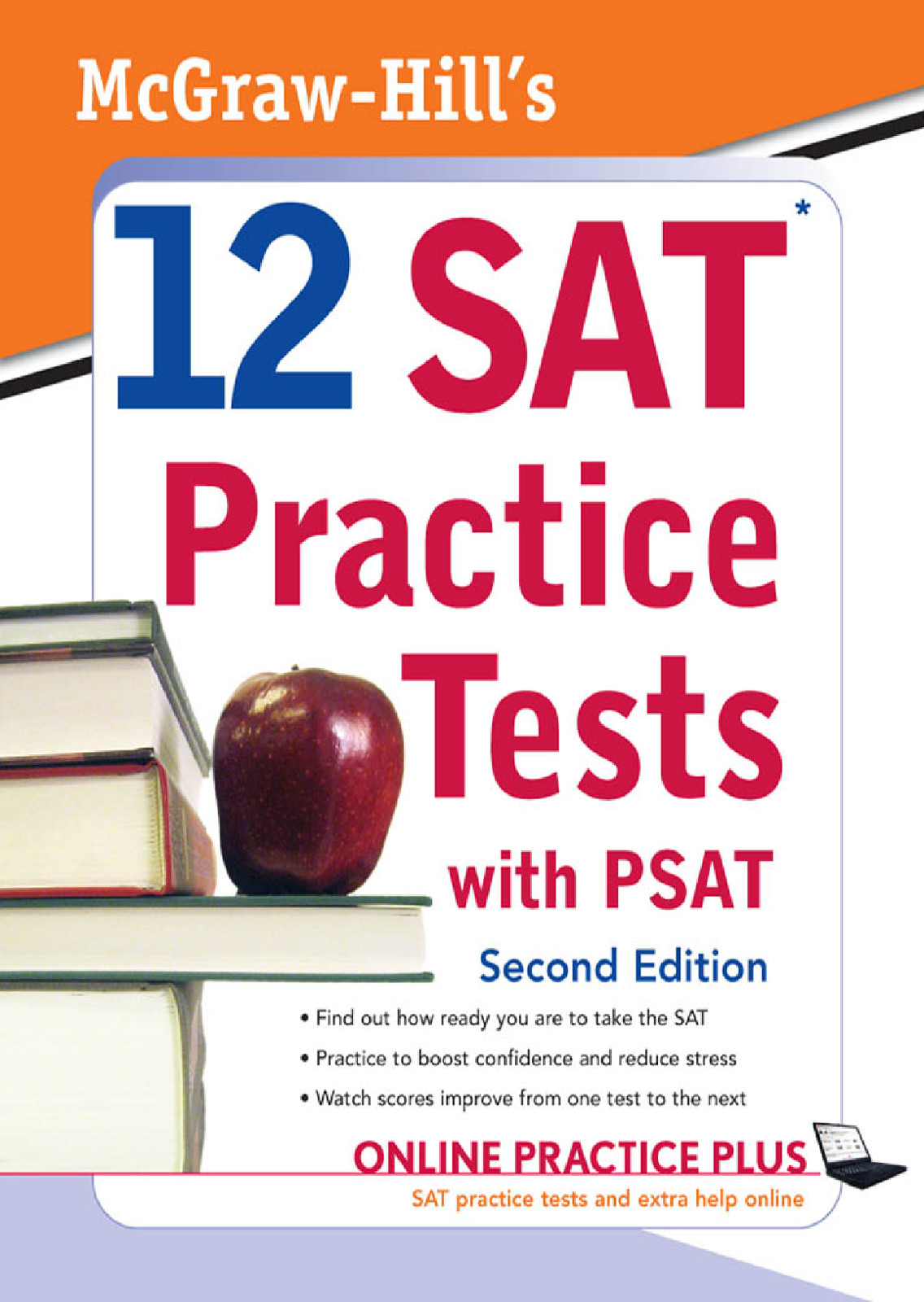 Обложка книги McGraw-Hill's Twelve SAT Practice Tests and PSAT