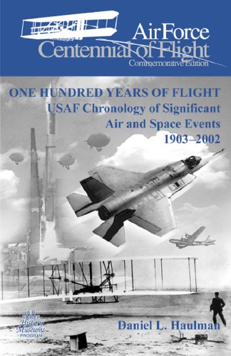 Обложка книги One Hundred Years of Flight: USAF Chronology of Significant Air and Space Events 1903–2002