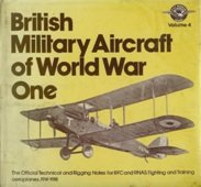 Обложка книги British Military Aircraft of WWI vol4