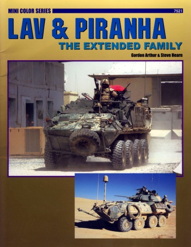 Обложка книги LAV amp; Piranha: The Extended Family