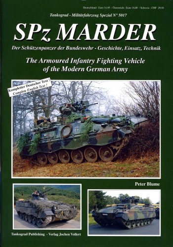 Обложка книги SPz Marder. The Armoured Infantry Fighting Vehicle of the Modern German Army