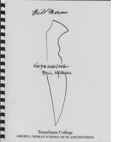 Обложка книги Knifemaking Bill Moran