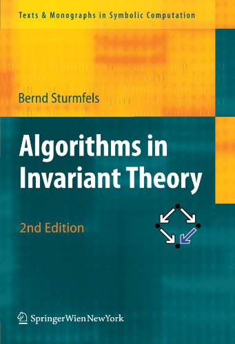 Обложка книги Algorithms in invariant theory