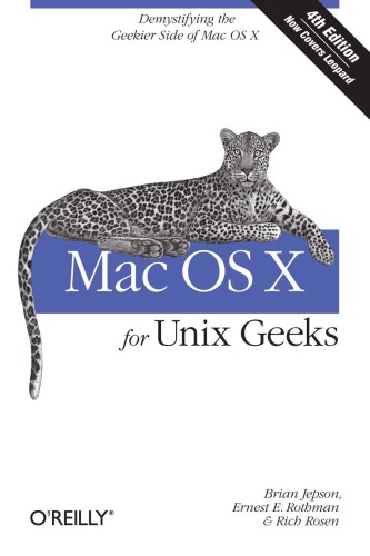Обложка книги Mac OS X for Unix Geeks