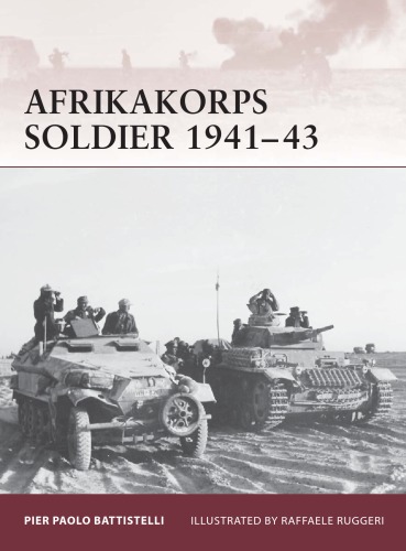 Обложка книги Afrikakorps Soldier 1941-1943