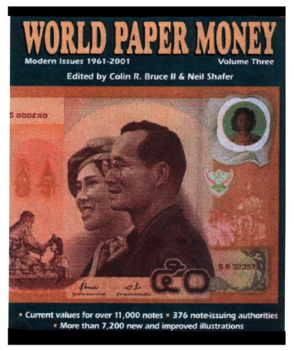 Обложка книги Standard Catalog of World Paper Money, Seventh Edion, Volume Three - Modern Issues 1961-2001