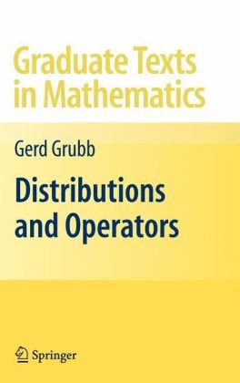 Обложка книги Distributions and operators