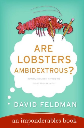 Обложка книги Are Lobsters Ambidextrous?: An Imponderables Book (Imponderables Books)  