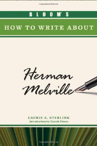 Обложка книги Bloom's How to Write about Herman Melville  