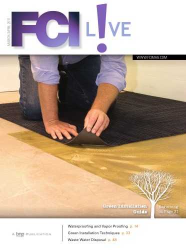 Обложка книги Floor Covering Installer Mar-Apr 2011  