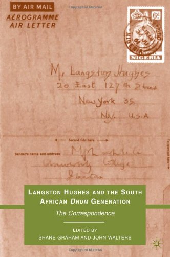 Обложка книги Langston Hughes and the South African Drum Generation: The Correspondence  