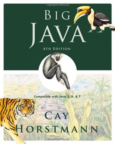 Обложка книги Big Java: Compatible with Java 5, 6 and 7  