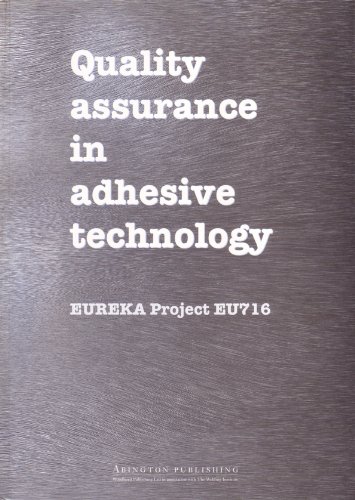 Обложка книги Quality Assurance in Adhesive Technology: EUREKA Project EU 716  