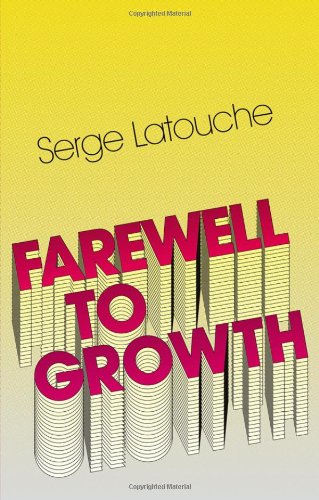 Обложка книги Farewell to Growth  