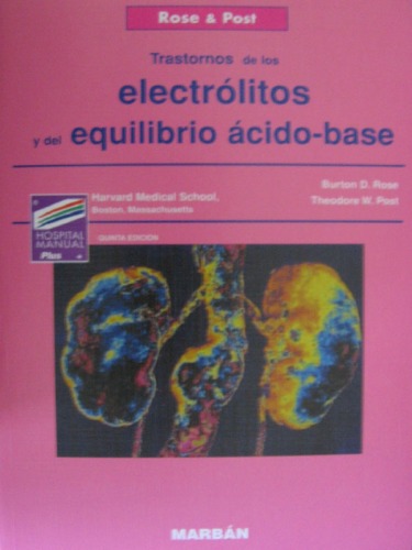 Обложка книги Trastornos de Los Electrolitos y del Equilibrio Acido-Base  