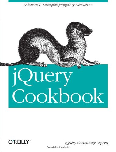 Обложка книги JQuery Cookbook, Solutions &amp; Examples for Jquery Developers (Animal Guide)  