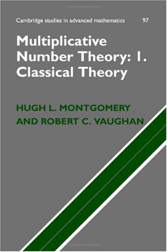 Обложка книги Multiplicative number theory I: Classical theory