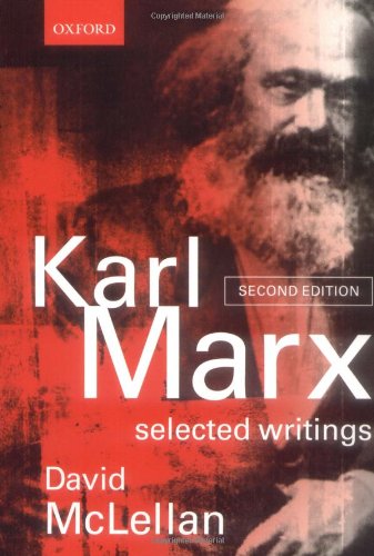 Обложка книги Karl Marx: Selected Writings (Second Edition)  