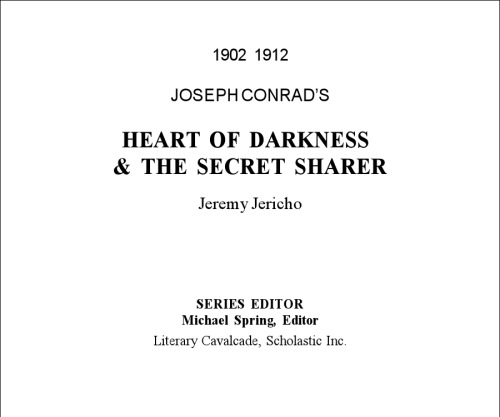 Обложка книги Joseph Conrad’s Heart Of Darkness &amp; The Secret Sharer  