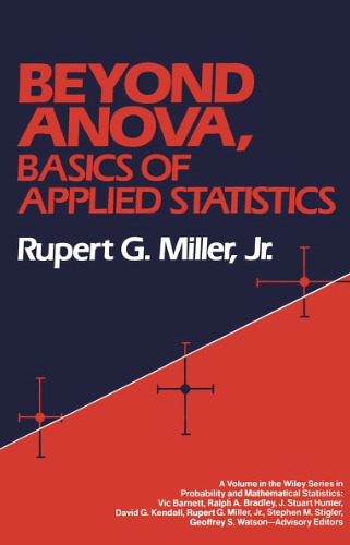 Обложка книги Beyond ANOVA, Basics of Applied Statistics (Wiley Series in Probability and Statistics)  