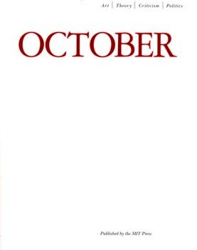Обложка книги October journal No.41 Summer (1987)  