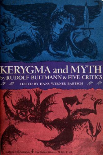 Обложка книги Kerygma and Myth  
