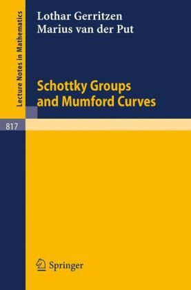 Обложка книги Schottky Groups and Mumford Curves