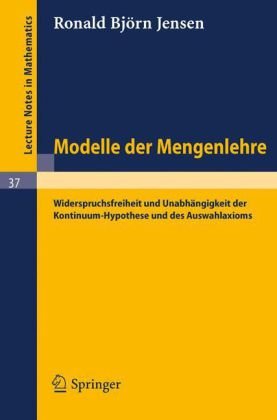 Обложка книги Modelle der Mengenlehre