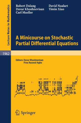 Обложка книги A minicourse on stochastic partial differential equations