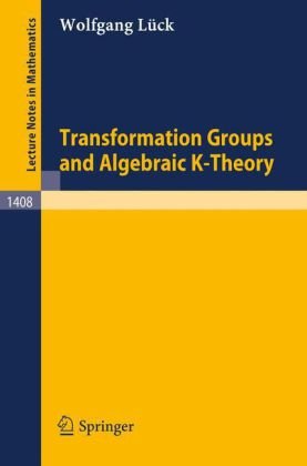Обложка книги Transformation Groups and Algebraic K-Theory