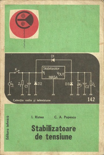 Обложка книги Stabilizatoare de tensiune  