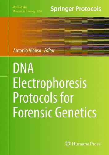 Обложка книги DNA Electrophoresis Protocols for Forensic Genetics (Methods in Molecular Biology)  