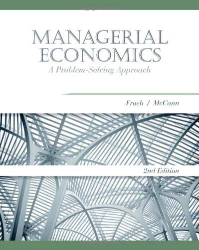 Обложка книги Managerial Economics: A Problem-Solving Approach (Mba Series)  