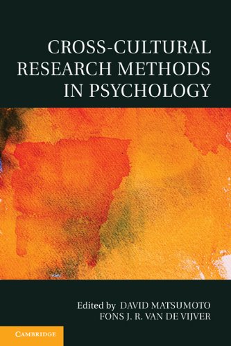 Обложка книги Cross-Cultural Research Methods in Psychology  