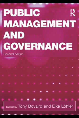 Обложка книги Public Management and Governance, 2nd Edition  