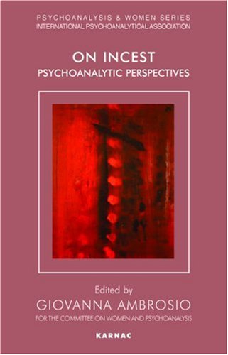 Обложка книги On Incest (Psychoanalysis and Women Series)  