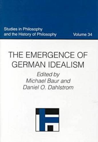 Обложка книги The Emergence of German Idealism (Studies in Philosophy and the History of Philosophy)  