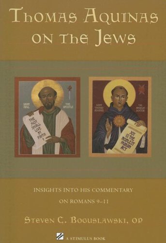 Обложка книги Thomas Aquinas on the Jews: Insights Into His Commentary on Romans 9-11 (Stimulus Book)  