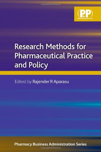 Обложка книги Research Methods for Pharmaceutical Practice and Policy  