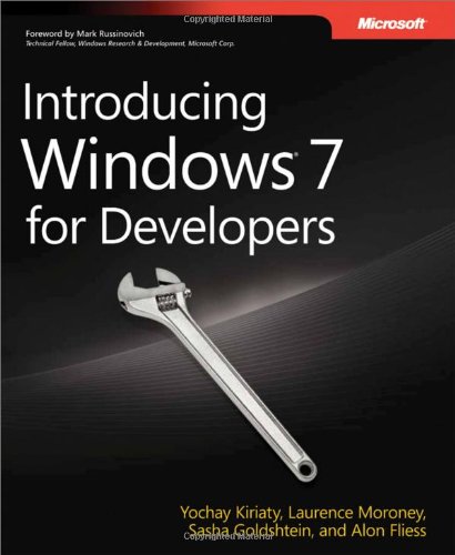 Обложка книги Introducing Windows® 7 for Developers  